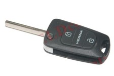 Folding Key Remote Case Shell for Hyundai Verna Cars S2u