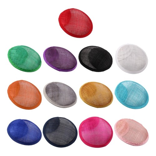 13cm sinamay fascinator hat - sinamay,