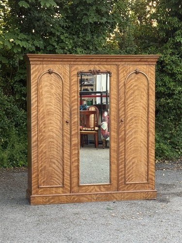 Victorian satinwood triple - victorian,