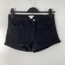 H&M Black Denim Cuffed