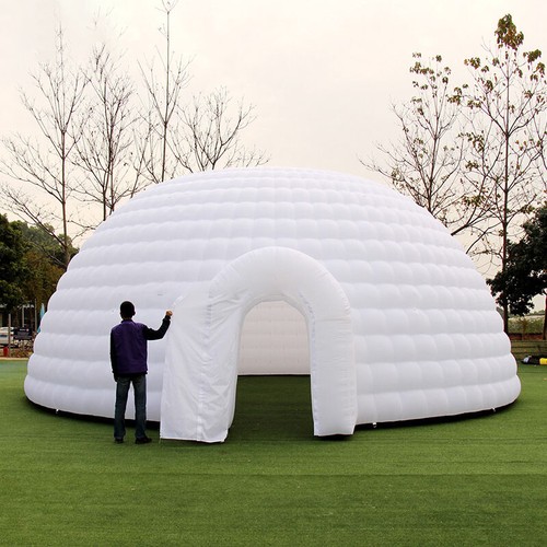 Inflatable igloo dome tent - 4m,