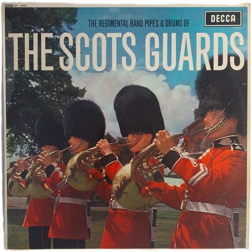 The regimental band pipes - regimental, &