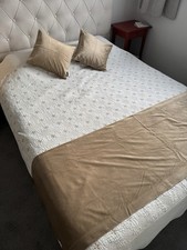 Latte double/king size bed