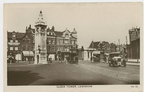 London lewisham clock - se,