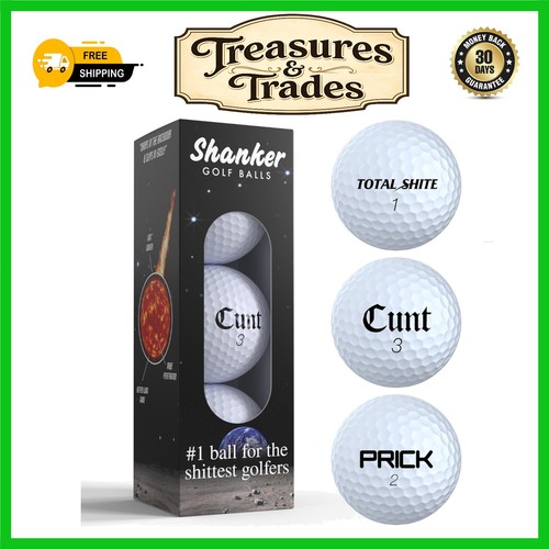 Funny novelty golf - golf, balls