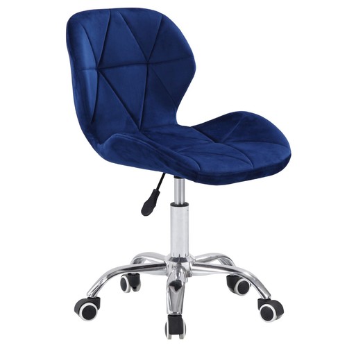 Cushioned velvet desk office - desk,