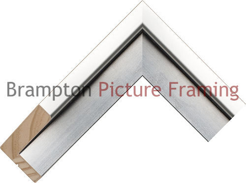 5mm wide silver float wood - wide,