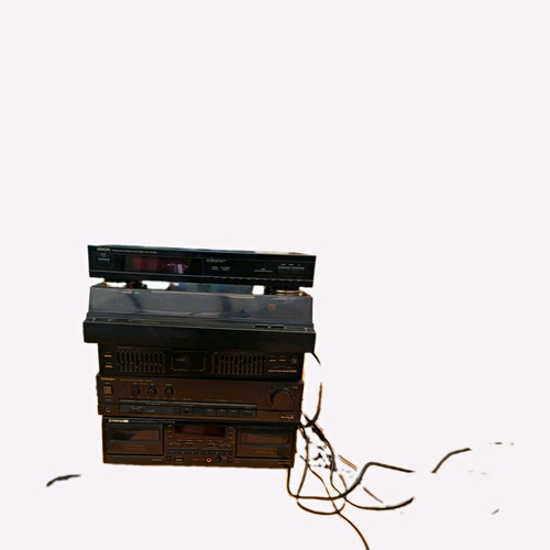 Sony black hifi separate stack - sony,