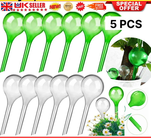 Plant self watering bulb - plant, clear