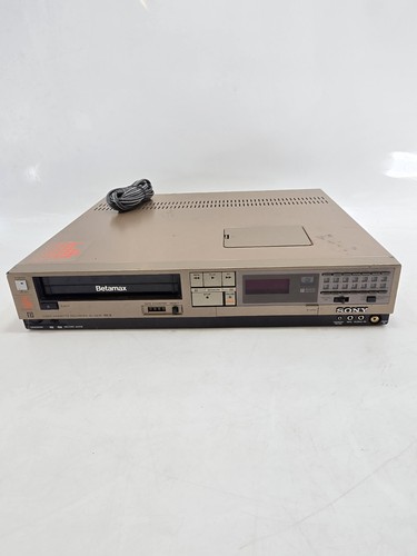 Sony betamax player recorder - sony,