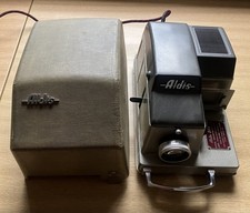 Aldis 303 Vintage Slide Projector with Case 1960s