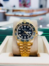 Curved Full Yellow Gold Jubilee For Rolex 20mm Watch Strap Bracelet Datejust