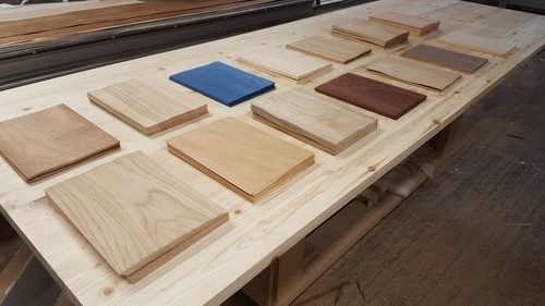 Wood veneer samples - wood,