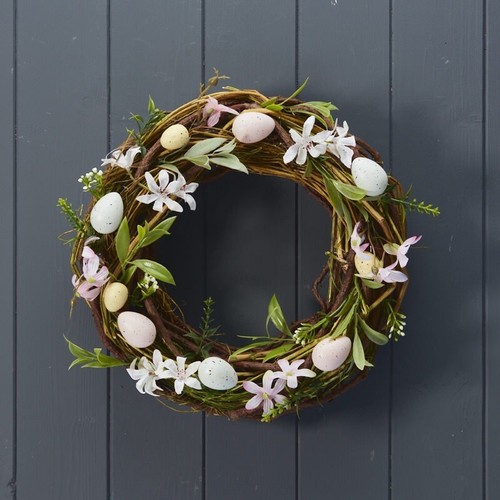 Easter egg wreath 30cm - easter, 30cm,