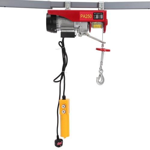 Electric hoist 250 - kg, remote