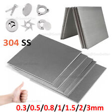 Stainless Steel Sheet Bright Polish 0.3mm 0.5mm 0.8mm 1mm 1.5mm - 3mm  Grade 304
