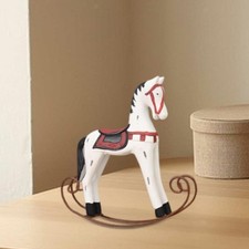 Wooden Rocking Horse Statue