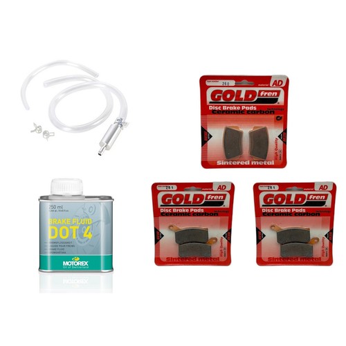 525 quad brake pads - quad,