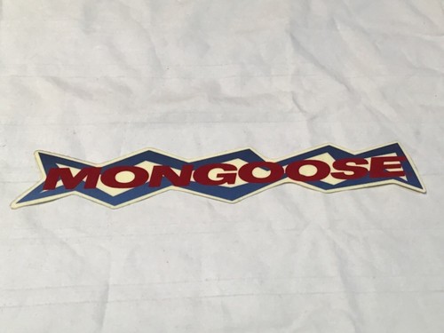 Vintage mongoose sticker - mongoose,