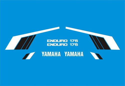 Yamaha dt175 1979 - yamaha, decal