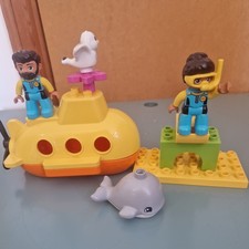 Lego Duplo Block Toy Submarine