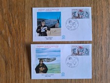 2 envelopes 1st day 1973 Guillaumet et Codos (Iviers-Bouy) V.Photos