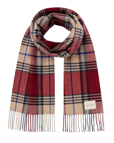 Gant mens wool scarf - scarf, check