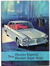 Humber Super Snipe Series V & Imperial 1964-65 UK Market Sales Brochure