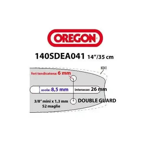 Guide bar 140sdea041 - bar,