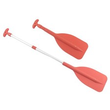 Emergency Compact Folding Paddle Oars. High Visibility Orange. Boat, Liferafts.