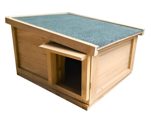 Hedgehog house hibernation - hedgehog,