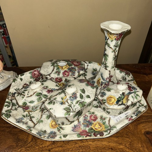 Vintage dressing table - table, set.