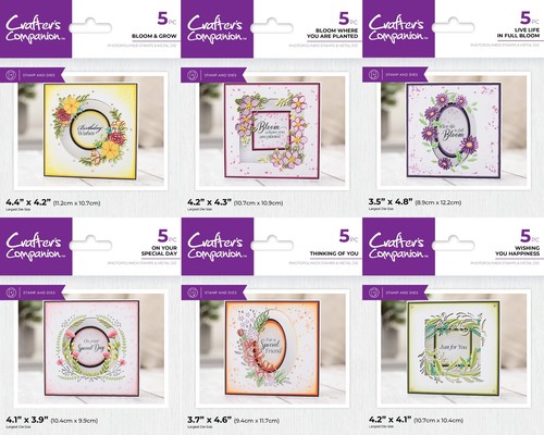 Crafters companion floral - crafters,