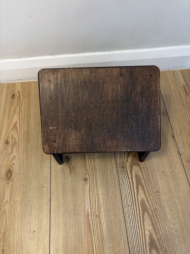 Vintage wooden foot rest - vintage,