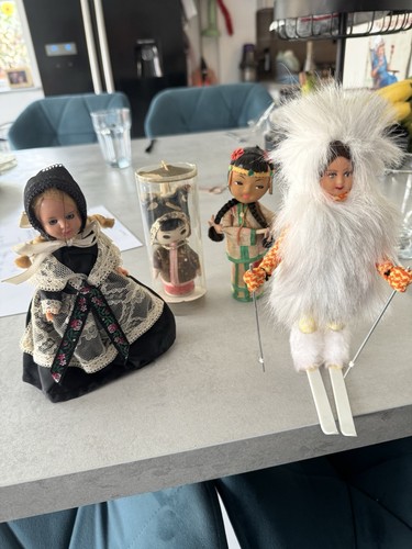 Costume dolls vintage asian - vintage,