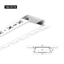2M LED Profiles Aluminium