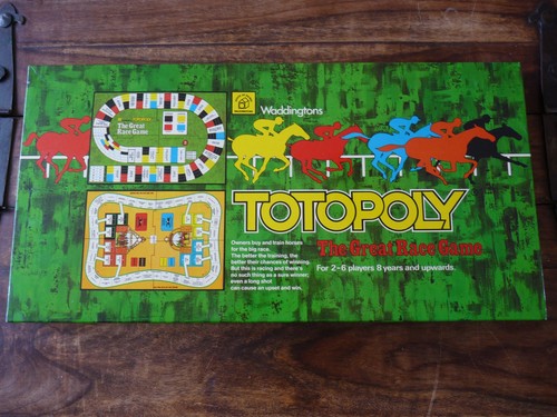 Vintage totopoly board game - totopoly,