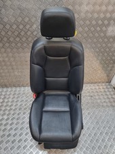 MERCEDES C-CLASS W204 FRONT LEFT PASSENGER SIDE LEATHER SEAT 11-15