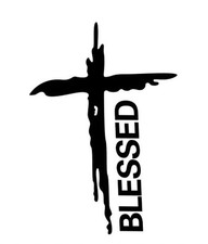 BLESSED JESUS CROSS GOD FAITH