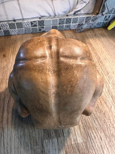 Wooden carved weeping buddha - carved,