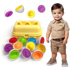 Kids 6 PCs Matching Eggs