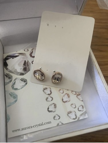 Qvc aurora crystal earrings - qvc,