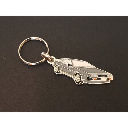 Dmc delorean profile - dmc, keychain