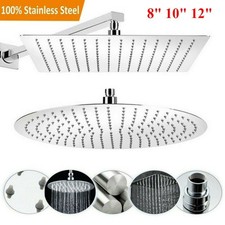 Large Square Shower Head Bath