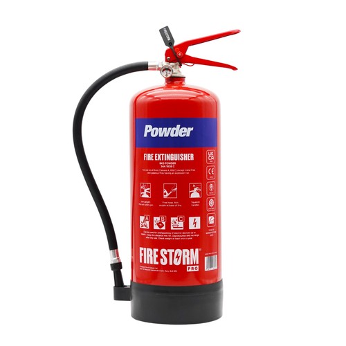 6kg powder fire extinguisher - powder,