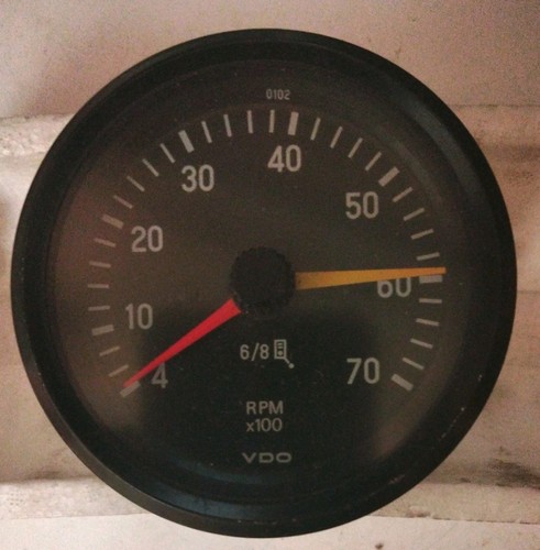 Vdo rev counter - rev,