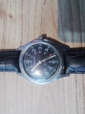Vintage Sekonda USSR Mens Military Style Watch 17 Jewels Working Condition