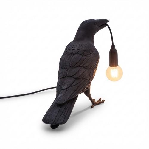 Resin lucky bird crow - lucky,