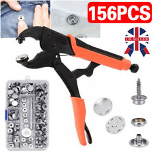 156Pcs Heavy Duty Snap