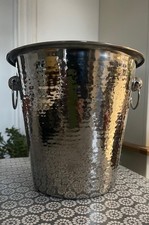 Large Hammered Metal Ice